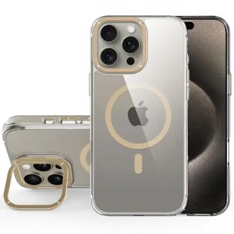 Чохол TPU Space Case Apex with MagSafe для Apple iPhone 16 Pro (6.3") Gold