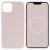 Чохол Silicone case (AAA) with Magsafe and Animation для Apple iPhone 15 Pro (6.1") Рожевий / Light pink