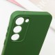Чохол Silicone Cover Lakshmi Full Camera (AAA) with Logo для Samsung Galaxy S20 FE Зелений / Cyprus Green