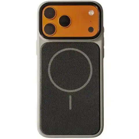 Чохол TPU TechWoven Hybrid with MagSafe для Apple iPhone 16 Pro (6.3") Grey / Black