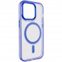 Чохол TPU Iris with MagSafe для Apple iPhone 15 Pro Max (6.7") Синій