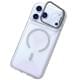 Чохол TPU+PC Jewel Sparkle with MagSafe для Apple iPhone 17 Pro (6.3") Diamond White
