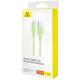 Дата кабель Baseus Habitat Series Fast Charging USB to Lightning 2.4A (2m) (P10360200) Natural Green Дата кабель Baseus Habitat Series Fast Charging USB to Lightning 2.4A (2m) (P10360200) Natural Green