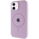 Чохол Silicone Case Full Protective (AA) with MagSafe для Apple iPhone 11 (6.1") Бузковий / Lilac