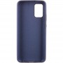 Чохол Silicone Cover Full Protective (AA) для Samsung Galaxy A02s Темно-синій / Midnight blue