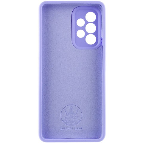 Чохол Silicone Cover Lakshmi Full Camera (AAA) для Samsung Galaxy A53 5G Бузковий / Dasheen
