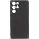 Чохол TPU GETMAN Liquid Silk Full Camera для Samsung Galaxy S24 Ultra Чорний / Black