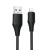 Дата кабель Hoco X124 Bien silicone USB to Lightning 2.4A (1m) Black