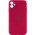 Чохол Silicone Case Full Camera Protective (AA) для Apple iPhone 12 (6.1") Червоний / Rose Red