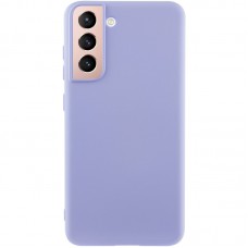 Чохол Silicone Cover Lakshmi (AA) для Samsung Galaxy S21 Бузковий / Dasheen