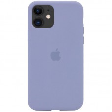 Чохол Silicone Case Full Protective (AA) для Apple iPhone 11 (6.1") Сірий / Lavender Gray