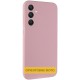 Чохол Silicone Cover Lakshmi Full Camera (AAA) для Samsung Galaxy A10s Рожевий / Pink Sand