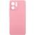 Чохол TPU GETMAN Liquid Silk Full Camera для Motorola Edge 40 Рожевий / Pink