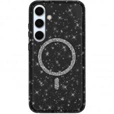 Чохол TPU Eclipse Sparkle (MagFit) для Samsung Galaxy S25 Black