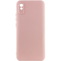 Чохол Silicone Cover Lakshmi Full Camera (AAA) для Xiaomi Redmi 9A Рожевий / Pink Sand