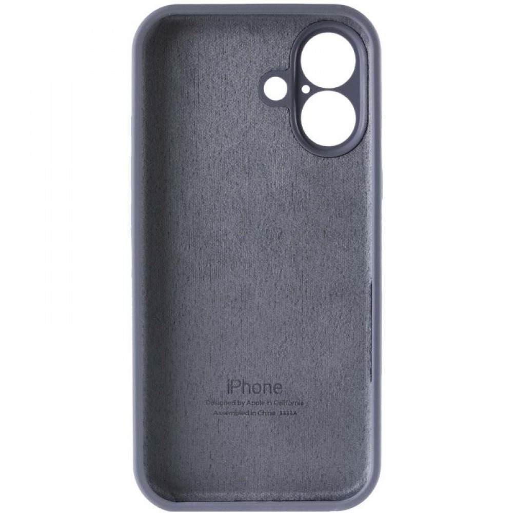 Чехол Silicone Case Full Camera Protective (AA) для Apple iPhone 16 (6.1")