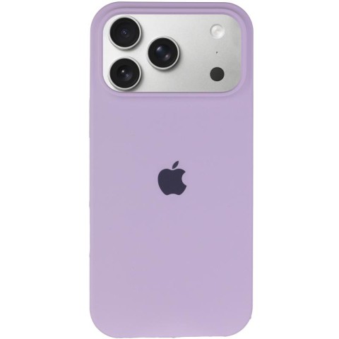 Чохол Silicone Case Full Protective (AA) для Apple iPhone 17 Pro (6.3") Бузковий / Lilac