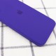Чохол Silicone Case Square Full Camera Protective (AA) для Apple iPhone 11 Pro Max (6.5") Фіолетовий / Ultra Violet