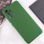 Чохол Silicone Cover Lakshmi Full Camera (A) для Samsung Galaxy A32 4G Зелений / Dark green