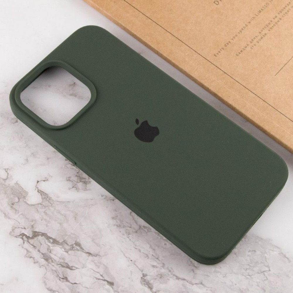 Чохол Silicone Case Full Protective (AA) для Apple iPhone 14 Plus (6.7") Зелений / Cyprus Green