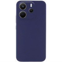 Чохол Silicone Cover Lakshmi Full Camera (AAA) для Xiaomi Redmi Note 14 4G (Int. version) Темно-синій / Midnight blue