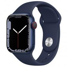 Ремінець Hoco WA01 Flexible series Apple watch (38/40/41mm) Deep Blue