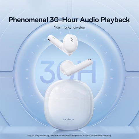 Бездротові TWS навушники Baseus Bowie E13 (A00059701217-Z) Moon White
