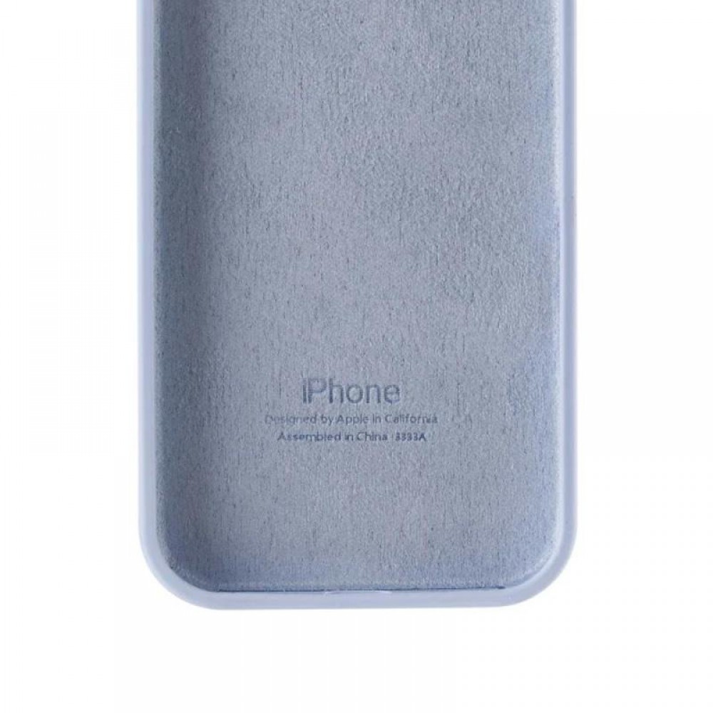 Чохол Silicone Case Full Protective (AA) для Apple iPhone 16e (6.1") Блакитний / Lilac Blue