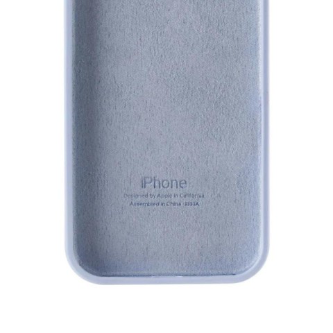 Чохол Silicone Case Full Protective (AA) для Apple iPhone 16e / 17e (6.1") Блакитний / Lilac Blue