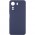 Чохол Silicone Cover Lakshmi Full Camera (AA) для Xiaomi Redmi 13C / Poco C65 Синій / Midnight Blue