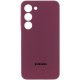 Чохол Silicone Cover Lakshmi Full Camera (AAA) для Samsung Galaxy A05s Бордовий / Plum