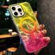 Чохол TPU Shiny Mountain (MagFit) для Apple iPhone 16 Pro (6.3") Yellow / Pink