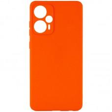 Силіконовий чохол Candy Full Camera для Xiaomi Poco F5 / Note 12 Turbo Помаранчевий / Orange