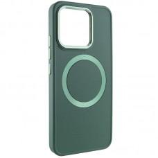 TPU чохол Bonbon Metal Style with MagSafe для Xiaomi Redmi Note 13 4G Зелений / Army Green