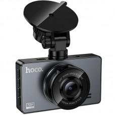 Відеореєстратор Hoco DV14 3-inch screen display driving recorder (720P) Metal gray