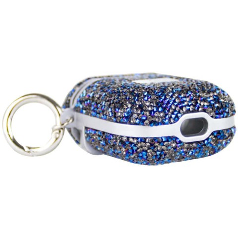 TPU чохол Bling World Rock Diamond для навушників AirPods 1/2 Синій