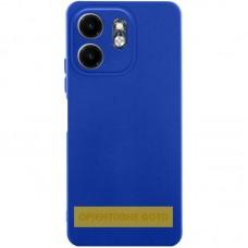 Чохол TPU GETMAN Liquid Silk Full Camera для Xiaomi Redmi Note 8 Pro Синій / Deep navy