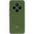 Чохол Silicone Cover Lakshmi Full Camera (AA) with logo для Xiaomi Redmi 14C / Poco C75 Зелений / Dark green