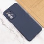 Чохол Silicone Cover Lakshmi Full Camera (AAA) для Samsung Galaxy A32 4G Темно-синій / Midnight blue