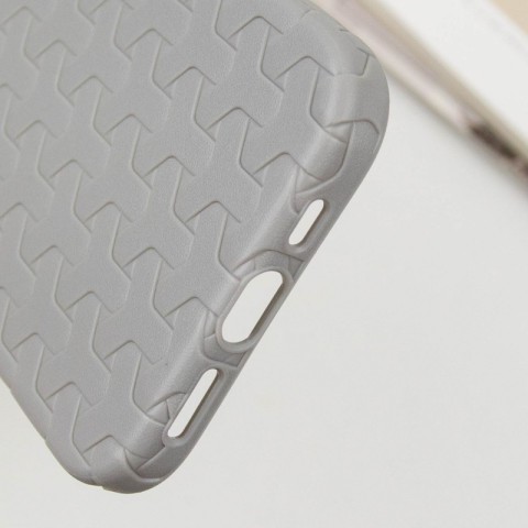 Чохол TPU Weaving для Apple iPhone 16 (6.1") Grey