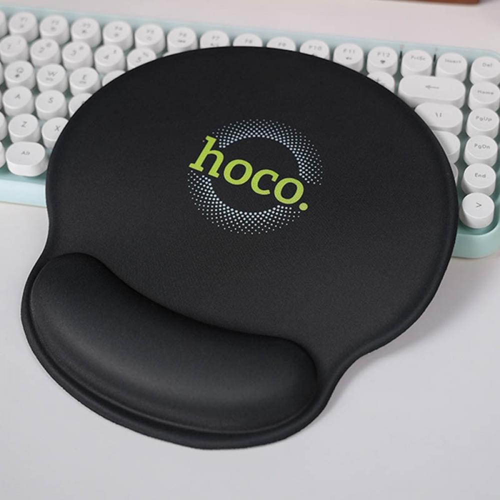 Килимок для мишки Hoco GM30 (230*215mm) with wrist rest Black