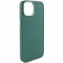 TPU чохол Bonbon Metal Style для Apple iPhone 12 Pro / 12 (6.1") Зелений / Army green