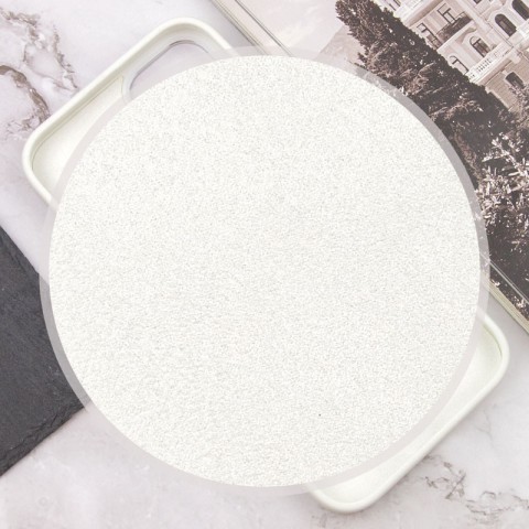 Чохол TPU+Glass Sapphire Midnight Open Camera with MagSafe для Apple iPhone 15 Plus (6.7") Білий / White