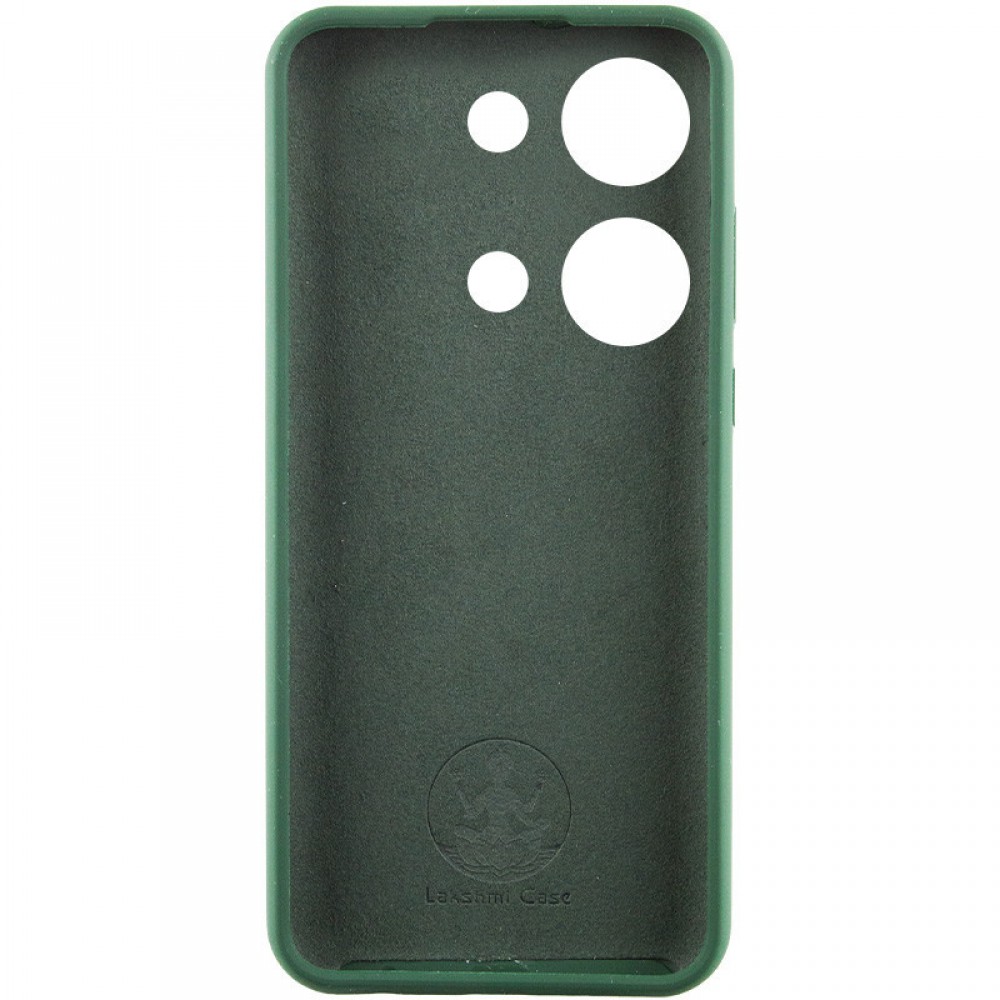Чохол Silicone Cover Lakshmi Full Camera (AAA) with Logo для Xiaomi Redmi Note 13 Pro 4G Зелений / Cyprus Green