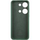 Чохол Silicone Cover Lakshmi Full Camera (AAA) with Logo для Xiaomi Redmi Note 13 Pro 4G Зелений / Cyprus Green