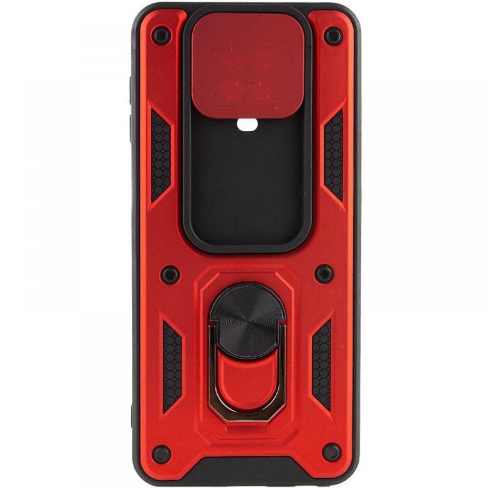 Чохол Ummi Camshield Serge Ring для Xiaomi Redmi Note 9s / Note 9 Pro / 9 Pro Max Червоний