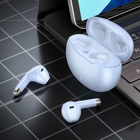 Бездротові TWS навушники Hoco EW61 June Blue