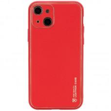 Шкіряний чохол Xshield для Apple iPhone 14 Plus (6.7") Червоний / Red