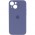 Чохол Silicone Case Full Camera Protective (AA) для Apple iPhone 15 Plus (6.7") Сірий / Lavender Gray
