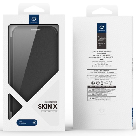 Чохол-книжка Dux Ducis Skin X Pro with MagSafe для Apple iPhone 17 Air (6.5") Black